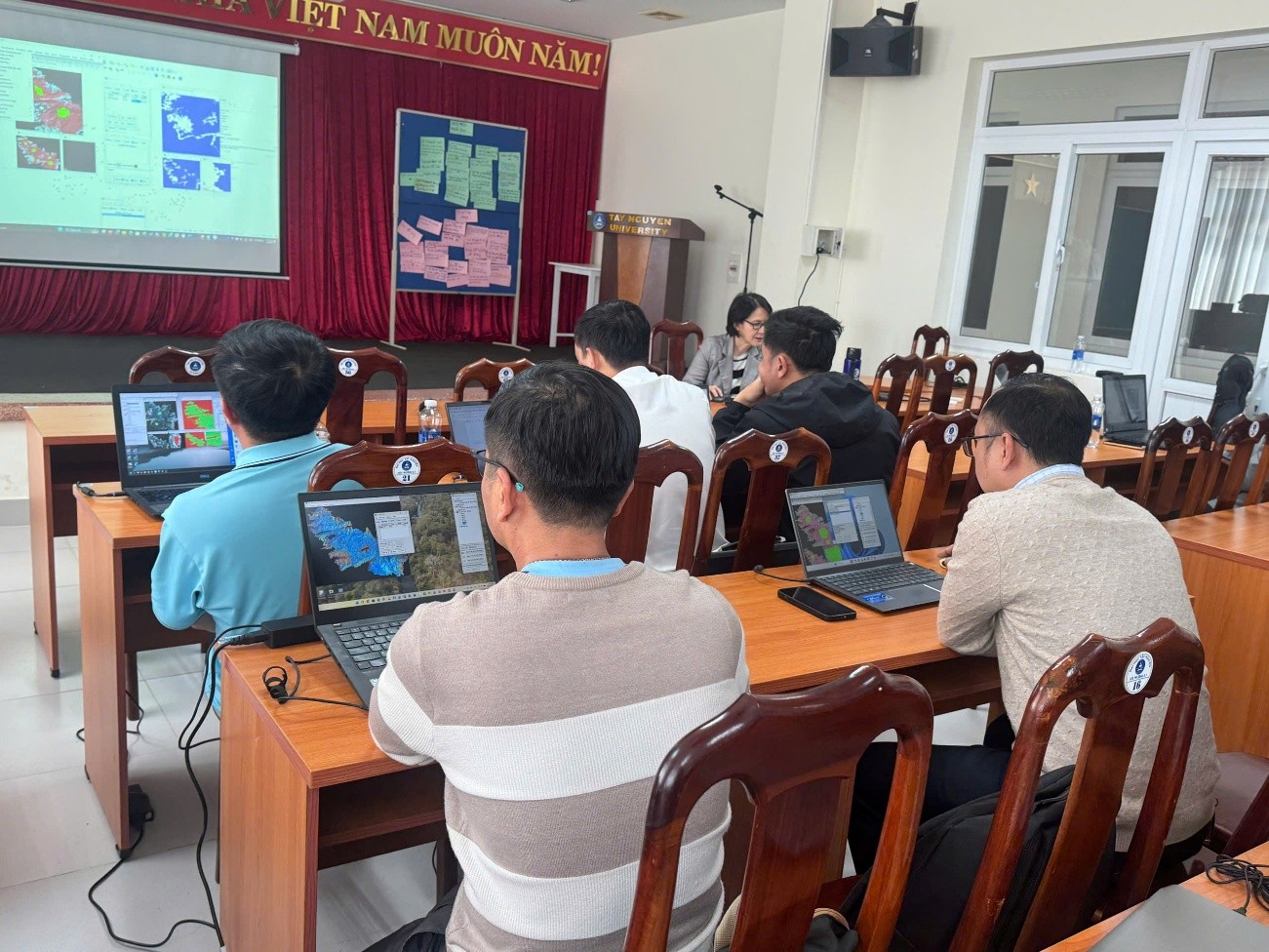 TUN Training Workshop on Identifying Restoration Areas, Forest Monitoring, and Tracing Forest Change History 