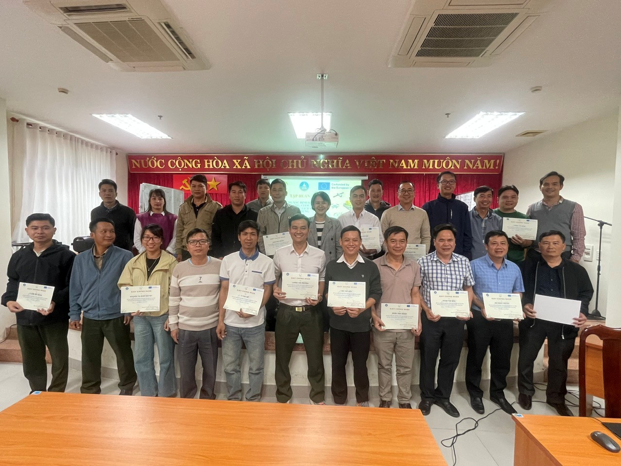 TUN Training Workshop on Identifying Restoration Areas, Forest Monitoring, and Tracing Forest Change History 